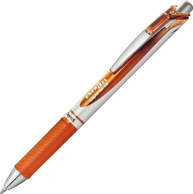Obrázok produktu pre Tekutý gél Pentel Rollerball Energel BL77, oranžový