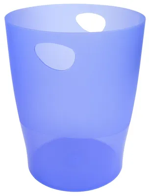 Zdjęcie produktu dla Exacompta 45310D, 15 l, Okrągły, Polipropylen (PP), Niebieski, 263 mm, 263 mm