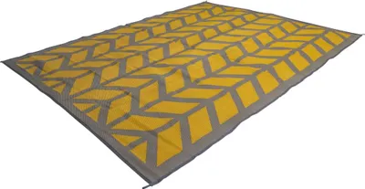 Produktbild von Bo-Camp Outdoor-Teppich Chill mat Flaxton 2,7x2 m L Ockergelb