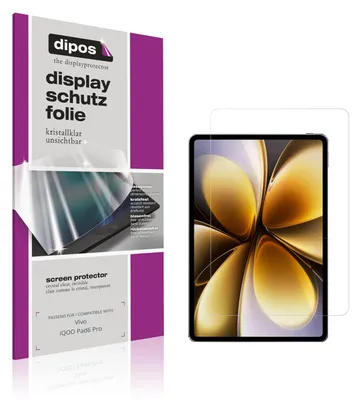 Produktbild von 2x Schutzfolie für Vivo iQOO Pad6 Pro klar Displayschutzfolie Folie Display Schutz dipos