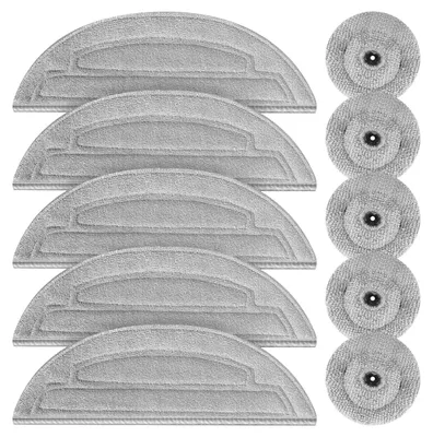 10 Mikrofaser-Wischpads für Roborock S8 MaxV Ultra / S8 Max Ultra
