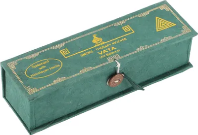Produktbild von Himalayan Herbs Dosha Räucherstäbchen, Sandel Incense, Geschenkbox - Vata, 14,5*4,5*3,5 cm, Räucherstäbchen aus Tibet, Nepal