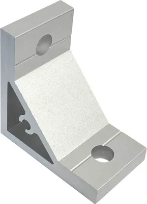 Produktbild von SCHMIDT systemprofile 10x Innenwinkel 90 Grad 53x53x32mm Winkel Verbinder