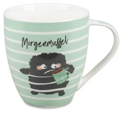 Produktbild von 1 StückTasse Kaffeetasse mit Spruch Morgenmuffel