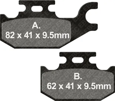 Immagine prodotto di Pastiglie freno EBC Standard FA307TT
