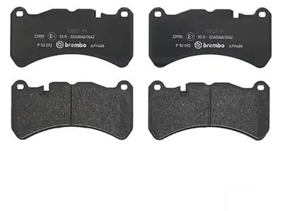 Produktbild von Bremsbelagsatz Scheibenbremse 18 mm BREMBO für u.a. MERCEDES-BENZ CLK