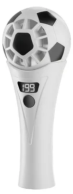 Produktbild von USB Mini Handventilator Fußballform 5 Windstufen tragbar leise wiederaufladbar Type-C Akku für Büro Outdoor Reisen