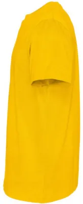 Image de Cottover - T-shirt unie pour hommes/femmes, en Coton ET466 (XXL) (Jaune)