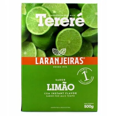 Productafbeelding van Yerba Mate Laranjeiras Terere LIMAO, 500g (0,5kg), Brazilië, citroensmaak