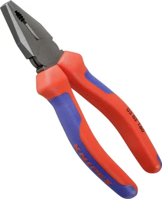 Image de KNIPEX pince universelle noire atramentée polie 160 mm