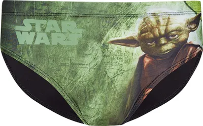 Image de Star Wars Maître Yoda Slip de bain pour enfant, garçon vert taille 128 cm