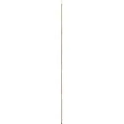 Immagine prodotto di Asta parasole - 250 cm - Acciaio curvato - Robusta asta di fissaggio per teli ombreggianti - Resistente alle intemperie e alla corrosione - Asta di montaggio universale - Ø 48 mm