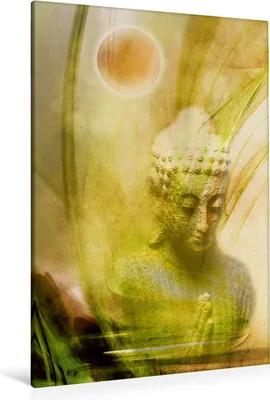 Produktbild von Calvendo  Textil-Leinwand 80 cm x 120 cm  hoch Ein Motiv aus dem Kalender Buddha / Planer, Burlager Claudia; 7279466