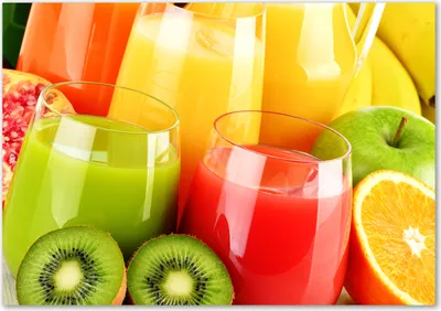Produktbild von Tulup® Glas-Bild - 100 x 70 - Wandbild aus Glas - Wandkunst - Wandbild hinter gehärtetem Sicherheitsglas - Essen & Getränke - Fruchtsäfte - Mehrfarbig