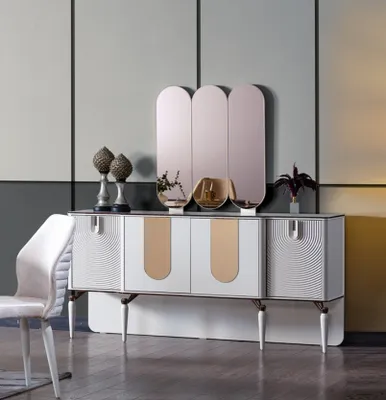 Productafbeelding van Kommode, commodes, kast, modern dressoir, slaapkamer, loft dressoirs
