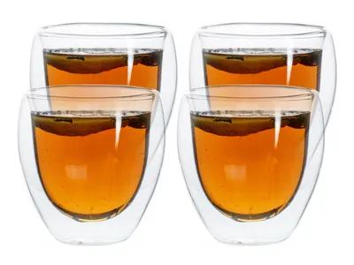 Obrázek produktu pro Kondela Termo sklenice na vodu (4 ks) Hotcold Typ 9 250 ml - průhledná