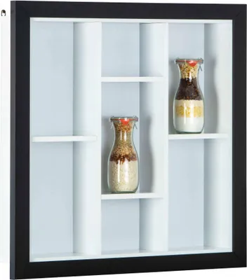Produktbild von Tripi - Bücherregal, 67x67x14h cm Weiß, 4 Einlegeböden
