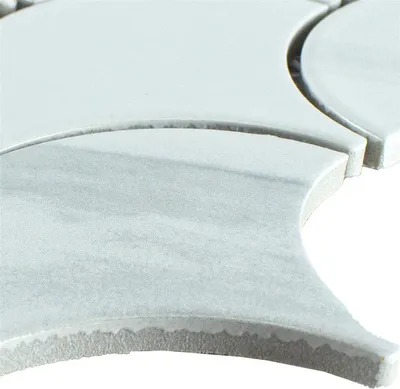 Produktbild von Keramik Mosaikfliesen Dolores Steinoptik Carrara