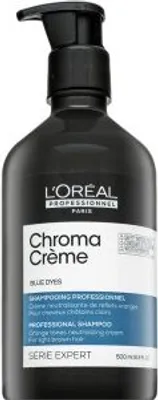 Produktbild von L´Oréal Professionnel Série Expert Chroma Créme Blue Dyes Shampoo neutralisierte Shampoo für braunes Haar 500 ml