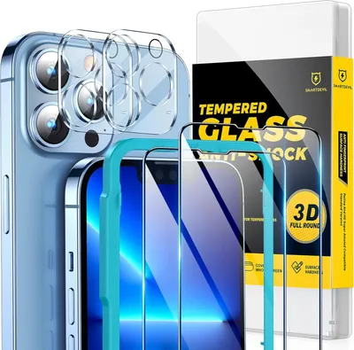 Obrázek produktu pro SMARTDEVIL tvrzené sklo 9H pro iPhone 13 Pro Max 6,7" sada 2 kusů
