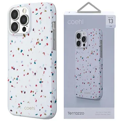 Zdjęcie produktu dla Uniq Etui Coehl Terrazzo Iphone 13 Pro / 13 6,1" Biały/Natural White