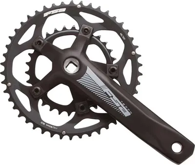 Produktbild von Fsa Tempo Adventure Kurbelgarnitur Schwarz 175 mm / 46/30t Schwarz 175 mm