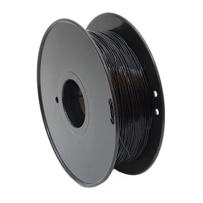 Obrázek produktu pro vlákno pro 3D tiskárnu, pružný materiál TPU, průměr 175 mm, černá barva