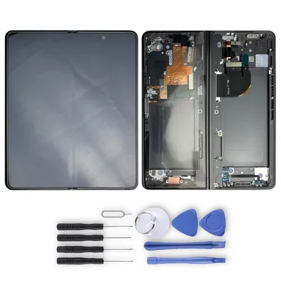 Produktbild von Samsung Galaxy Z Fold5 GH82-31842D Display LCD Einheit Touch mit Rahmen Ersatzteil Reparatur Grau