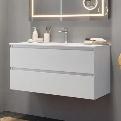 Productafbeelding van Pianura wastafel met onderkast, 102 cm