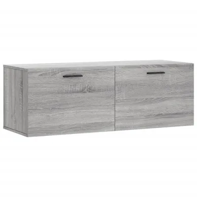 Obrázek produktu pro vidaXL Nástěnná skříňka Grey Sonoma 100x36,5x35 cm výrobek ze dřeva