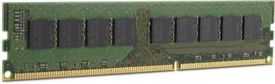Produktbild von HP - 669322-B21 - HP 4GB (1x4GB) Dual Rank x8 PC3-12800E (DDR3-1600)? Unbuffered CAS-11 Memory Kit
