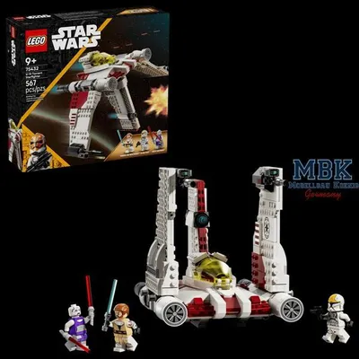 Productafbeelding van LEGO Star Wars: The Clone Wars V-19 Torrent-jager - Creatief speelgoed met minifiguren en lichtzwaard - Cadeau voor kinderen - Modelbouw voor meisjes en jongens vanaf 9 jaar - 75432
