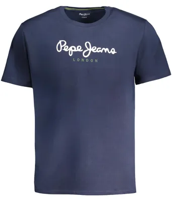 Produktbild von Pepe Jeans Herren T-SHIRT Blau PM508208EGGON_BL595 : Größe - M Größe: M