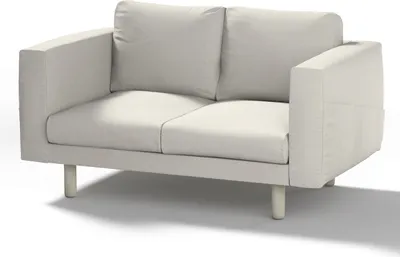 Produktbild von Dekoria Bezug für Norsborg 2-Sitzer Sofa, hellgrau , Norsborg 2-Sitzer Sofabezug