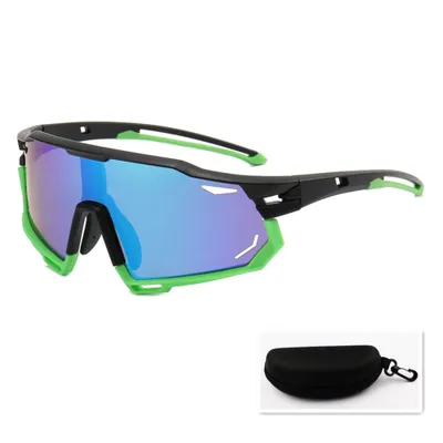 Produktbild von Sportbrille,Polarisierte Sonnenbrille für Jungen Mädchen Outdoorsport - grün