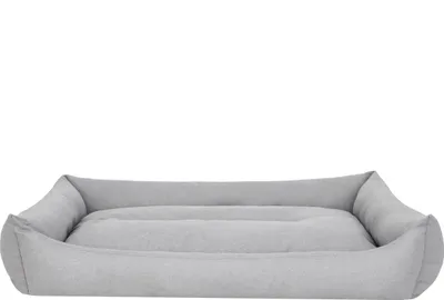 Produktbild von Hundebett Hundeschlafplatz Hundesofa Hundekissen - Eco Ökoleinen - 105 x 75 cm [Größe: XXL] - Asche