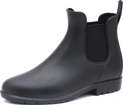 Produktbild von INF Chelsea-Gummistiefel für Damen - Schwarz 43