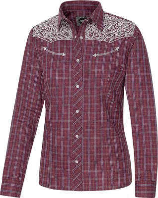 Produktbild von Damenbluse Westernbluse Country Cowgirl Western Stars & Stripes »CORA«