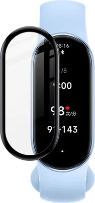 Obrázok produktu pre Ochranná fólia na dotykový displej Xiaomi Smart Band 9 z plexiskla HD LCD, priehľadná
