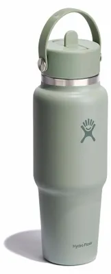 Image de Hydro Flask Wide Flex Straw 945ml Thermos Vert Vert One Size