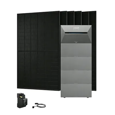 Produktbild von Powerness® Balkonkraftwerk mit Speicher,Anker SOLIX Solarbank 3 E2700 Pro Speicher mit 4x BP2700 Erweiterungsakku,6x 500W Module & Smart Meter 0% VAT