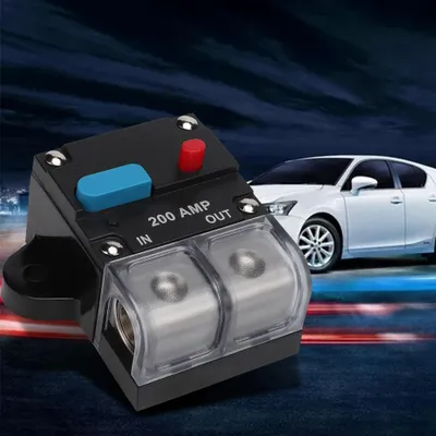 Produktbild von 80 A 300 A Auto-rücksetzbarer Leistungsschalter, selbstwiederherstellende Sicherung, manuelle Reset-Taste (200 A)