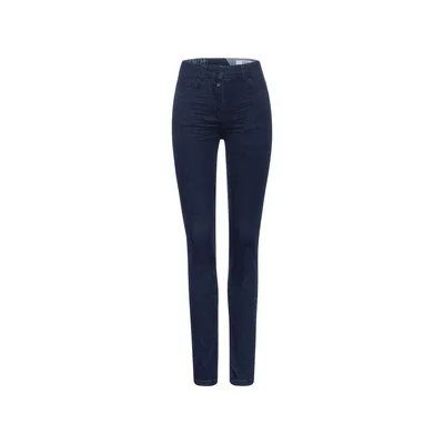 Produktbild von 24910 Cecil, Toronto, Damen Jeans Hose, Stretchdenim, darkblue, W 27 L 32