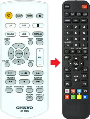 Produktbild von Fernbedienung passend für ONKYO CR-265DAB | CR265DAB | CS265
