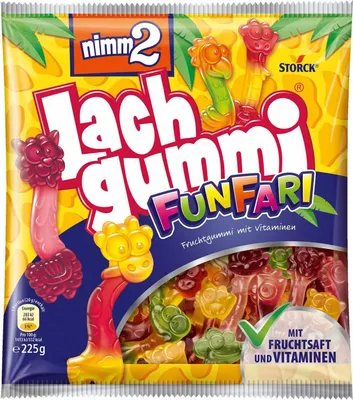 Produktbild von nimm2® Lachgummi FunFari  Fruchtgummi 225,0 g