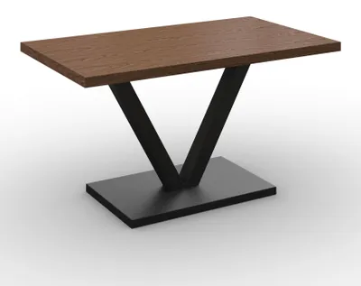 Produktbild von Mömax Esstisch Loca Walnussfarben MDF ca. 160x90x76 cm