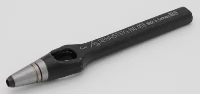 Produktbild von Rennsteig Henkellocheisen (Locheisen, Stanzeisen) schwarz, Ø 3 mm (1/8 Zoll)