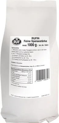 Produktbild von RUF Speisestärke 1kg Btl
