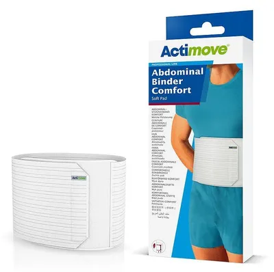 Productafbeelding van Actimove Buikbandage Comfort, maat 9/23 cm, M, 1 stuk