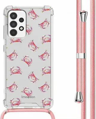 Produktbild von imoshion Design Hülle mit Band Samsung Galaxy A52(s) (5G/4G) - Crab Watercolor